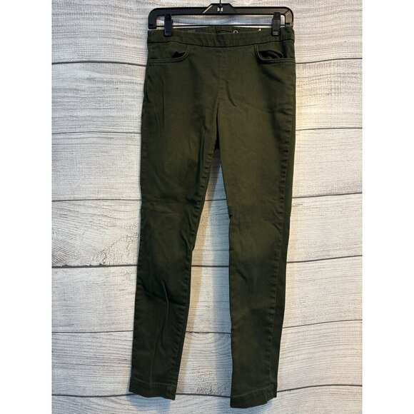 J.Crew Dannie Skinny Fit Olive Green Pants Size 4 - Picture 1 of 3